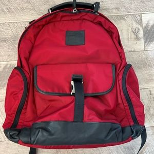 Coach Backpack, Red, excellent condition